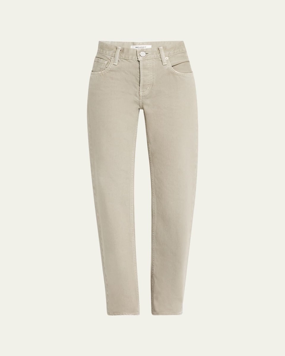 Bayonne Straight Low-Rise Jeans